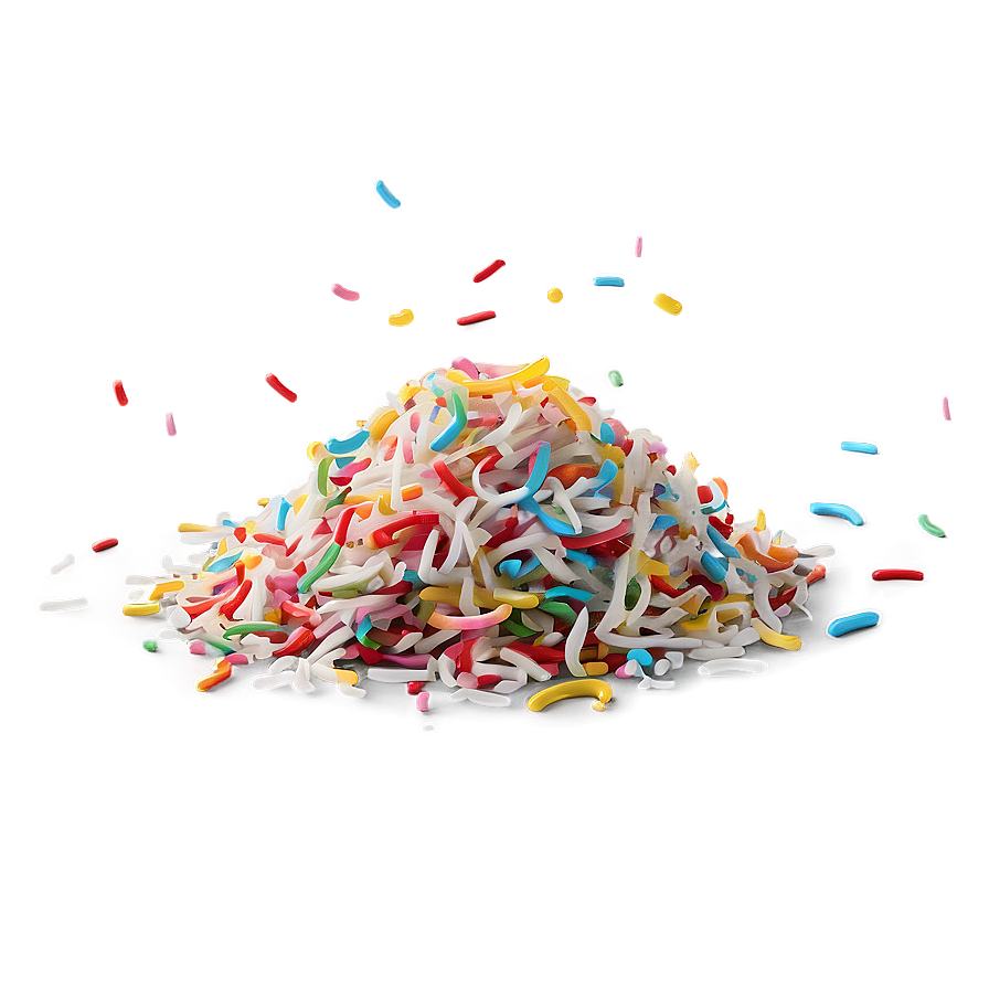 Clear Sprinkles Png Pss18 PNG image