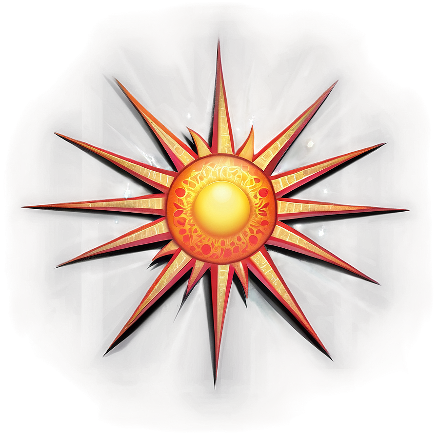 Clear Sun Illustration Png 05252024 PNG image