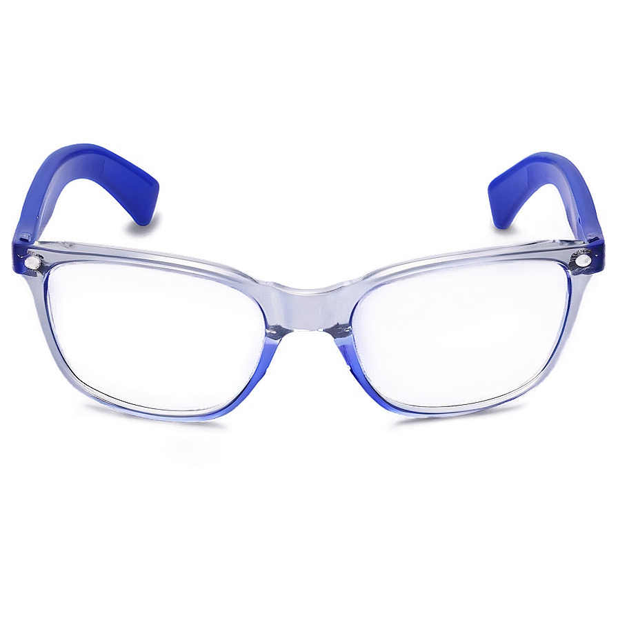 Clear Thin Frame Glasses Png 06132024 PNG image