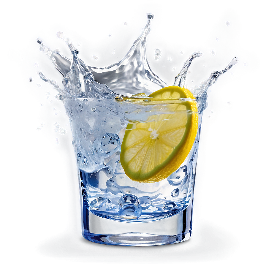 Clear Vodka Splash Png Cvf43 PNG image