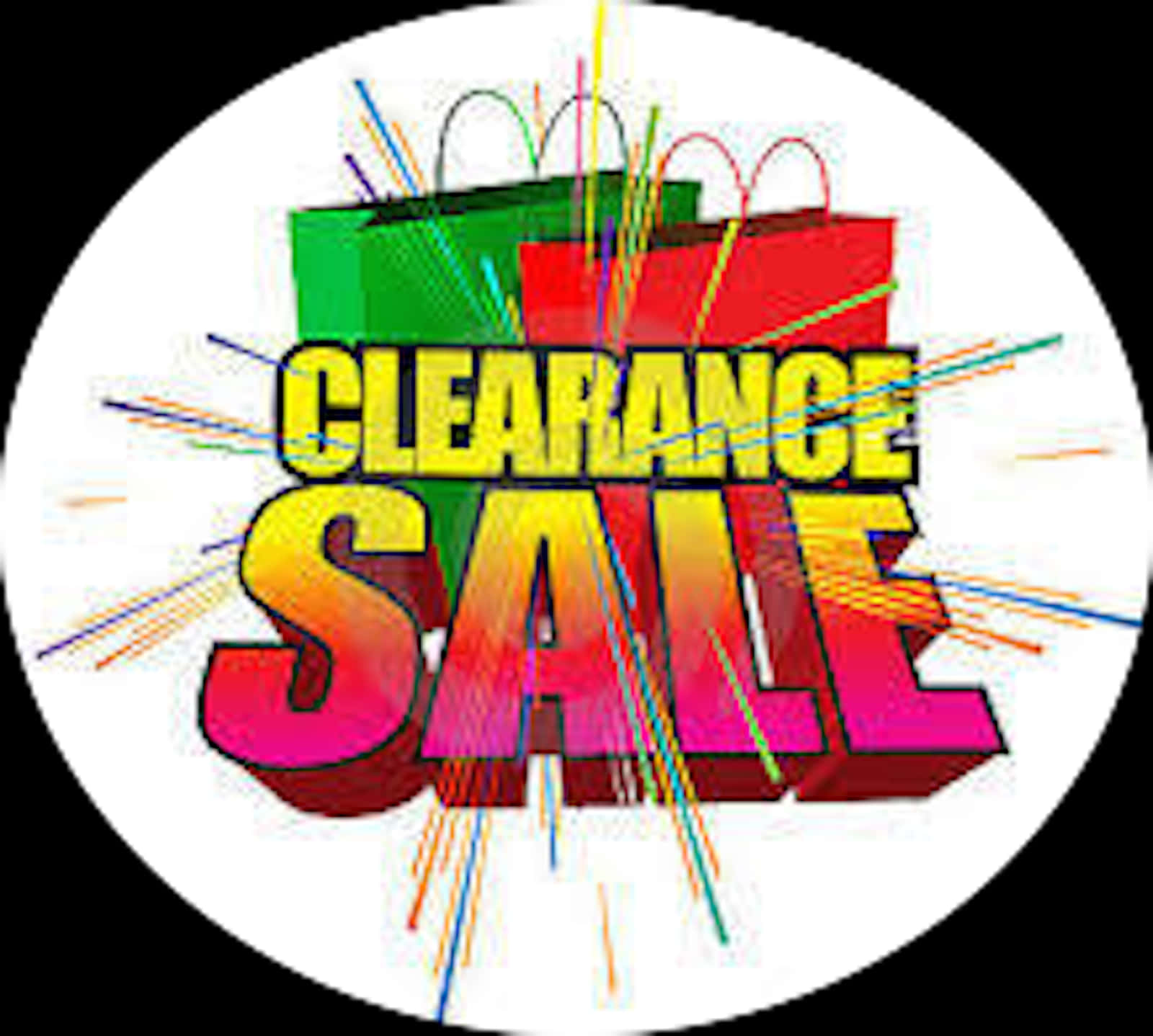 Clearance Sale Explosion Graphic PNG image