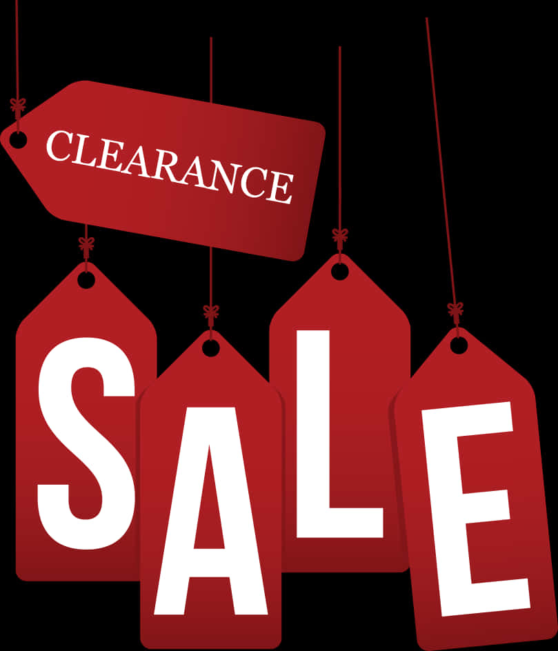 Clearance Sale Tags Graphic PNG image