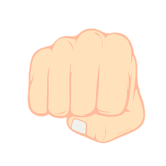 Clenched Fist Illustration PNG image