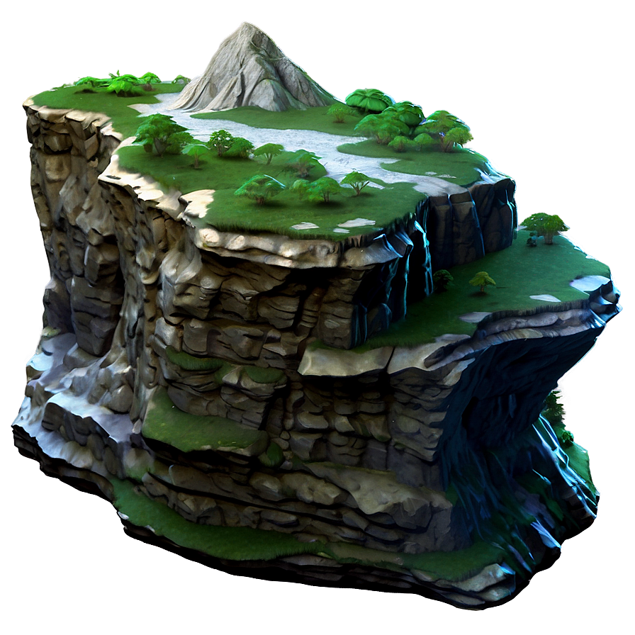 Cliff C PNG image