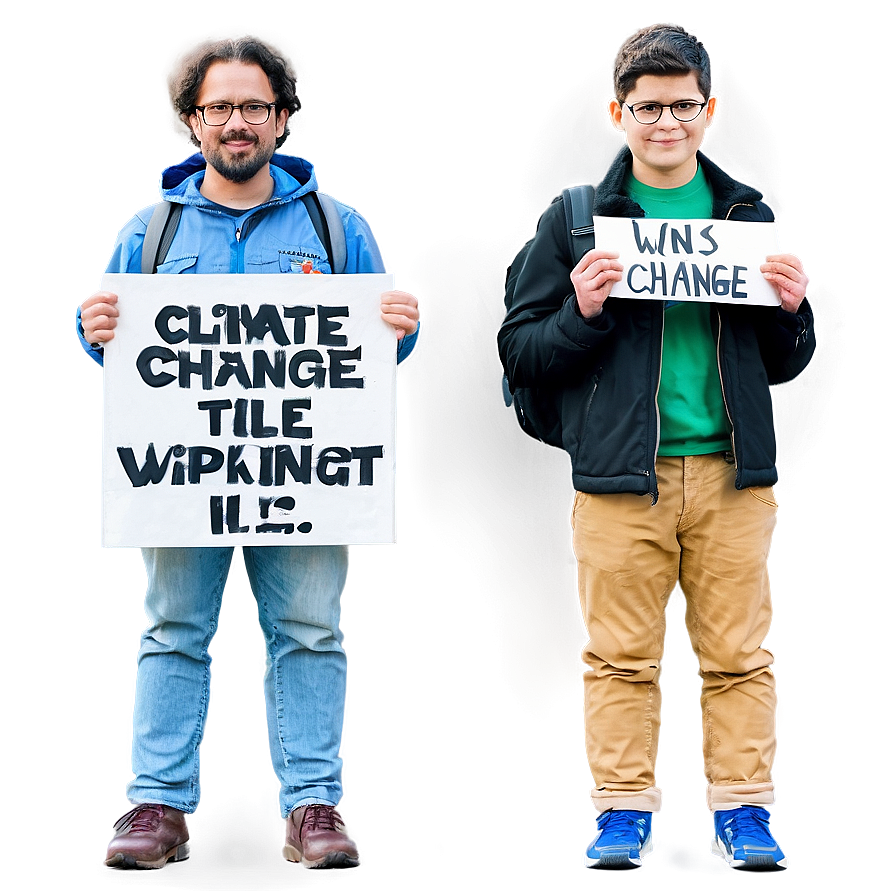 Climate Change Picket Sign Png 60 PNG image