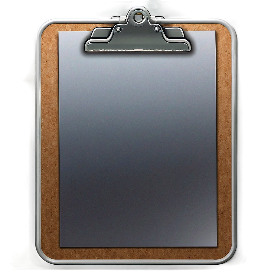 Clipboard With Clip Png Opn56 PNG image