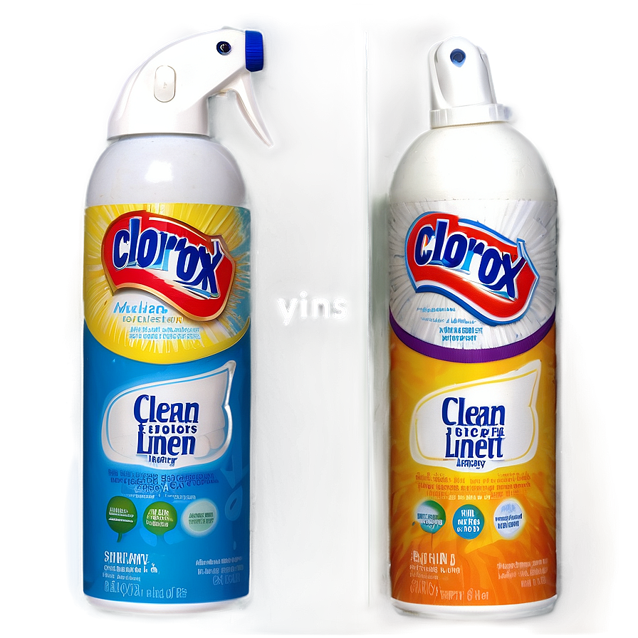 Clorox Clean Linen Scent Disinfecting Mist Png 06212024 PNG image