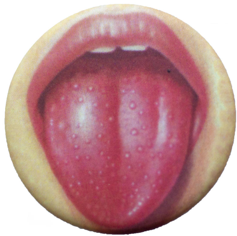 Close Up Human Tongue Texture PNG image