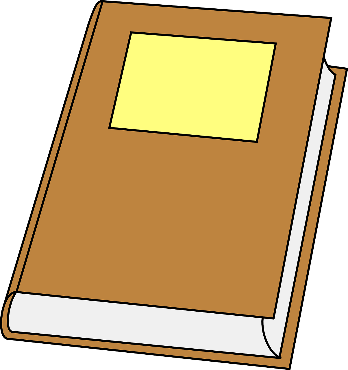 Closed Book Clipart PNG image