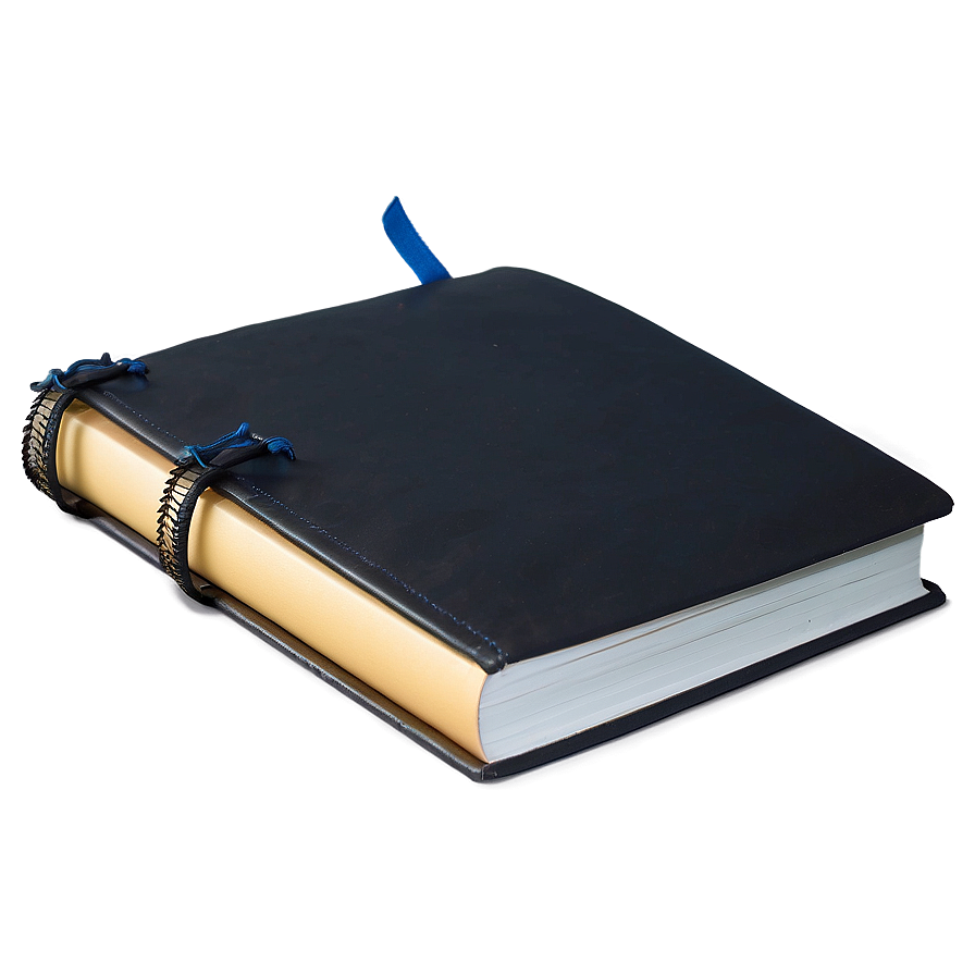 Closed Book Side View Png 06282024 PNG image