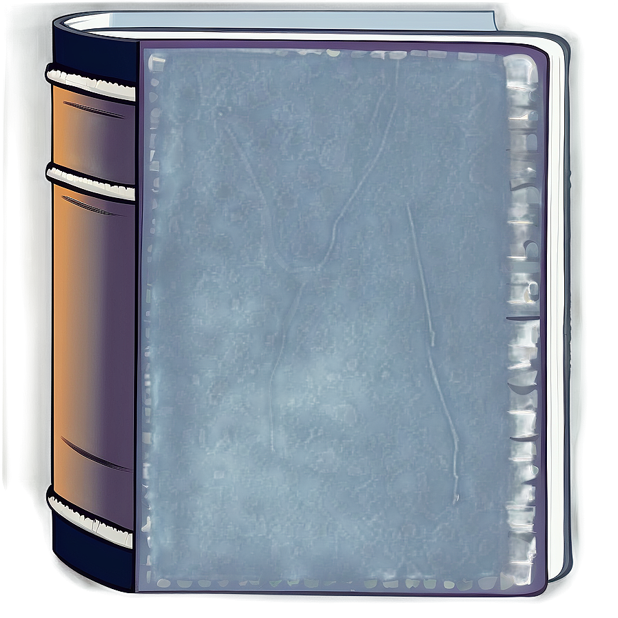 Closed Book Vector Png 06282024 PNG image