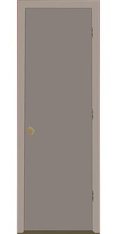 Closed Interior Door Image PNG image