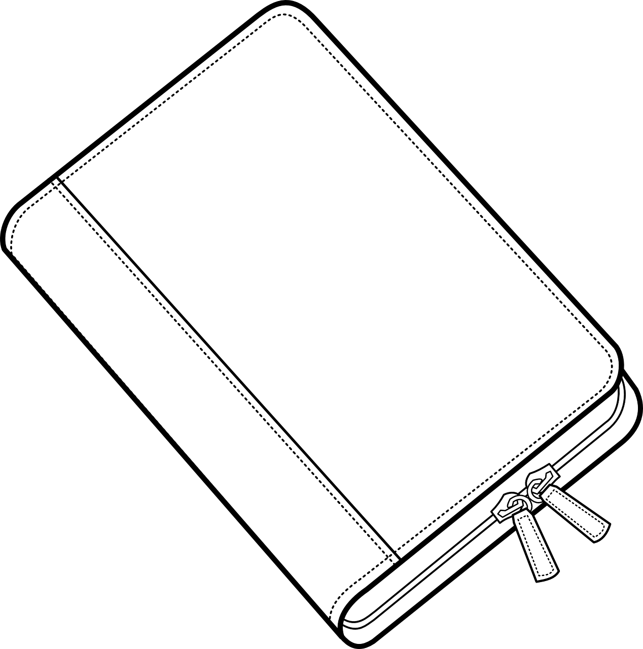 Closed Notebook Vector Illustration PNG image