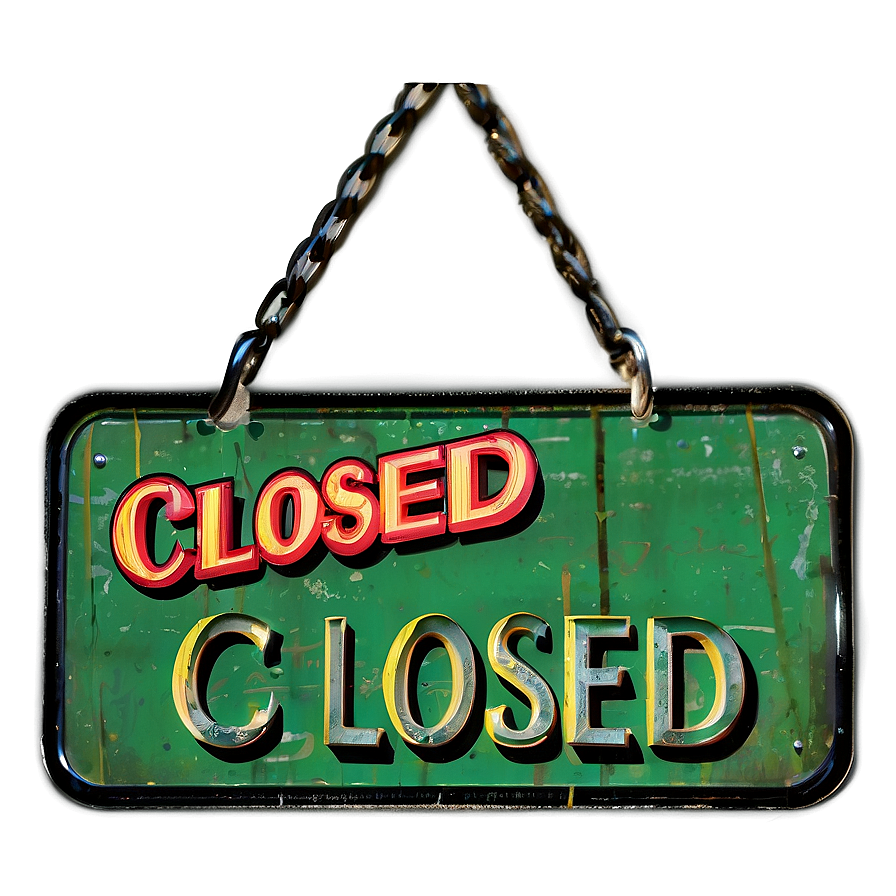 Closed Sign Png 05242024 PNG image