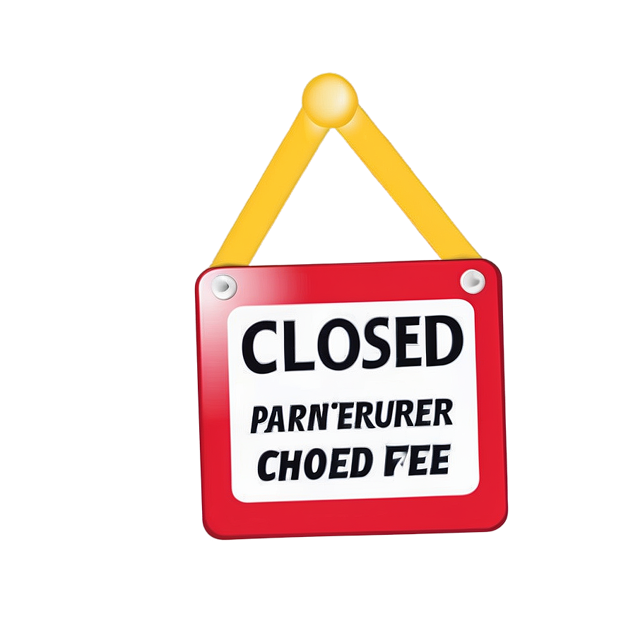 Closed Sign Png 77 PNG image