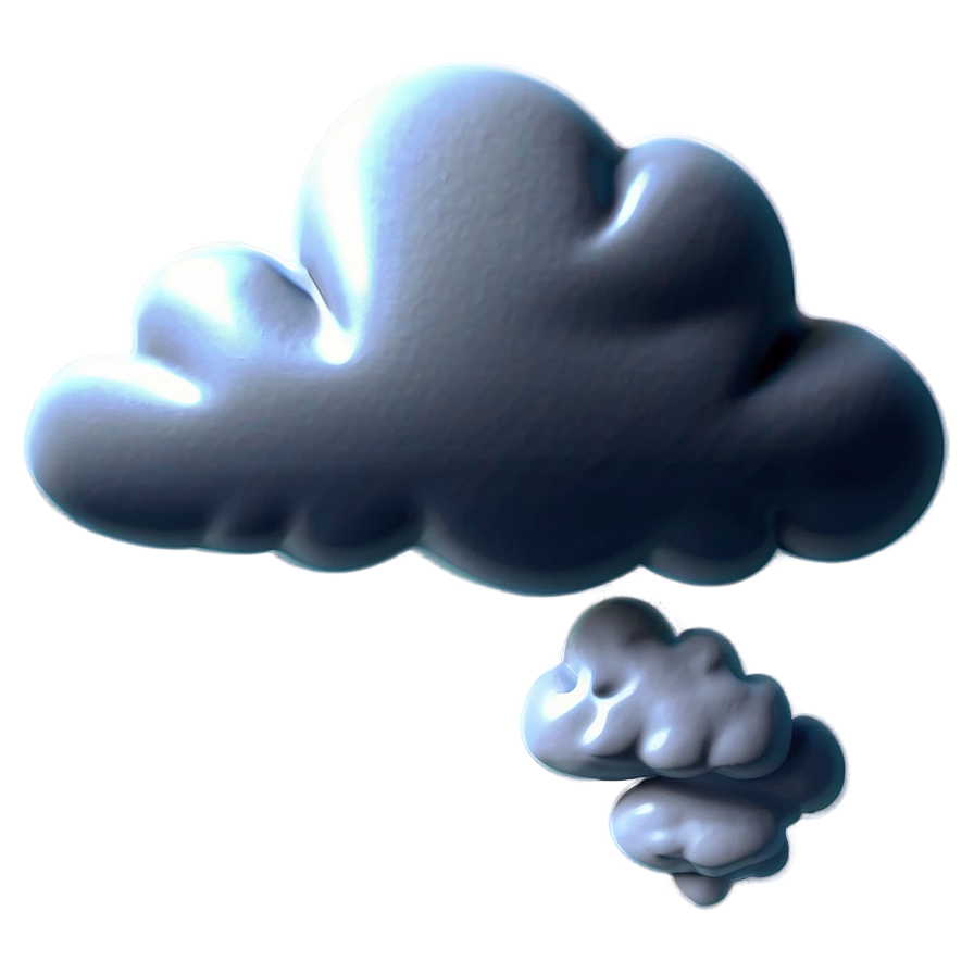 Cloud Cartoon C PNG image