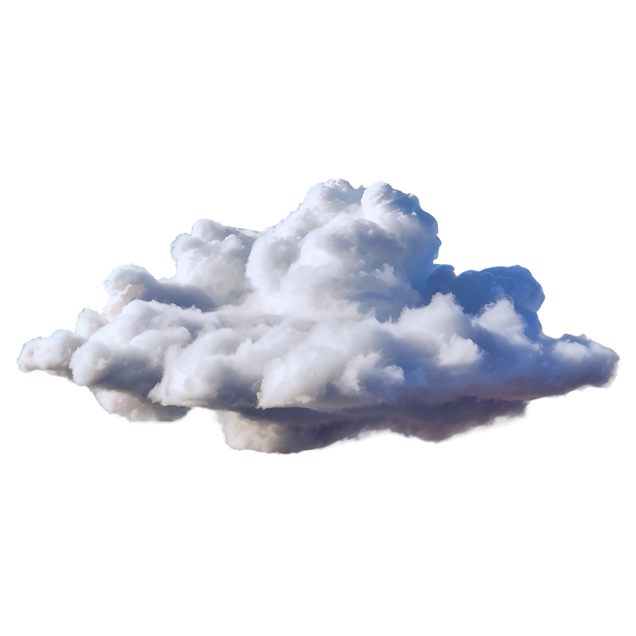 Cloud D PNG image