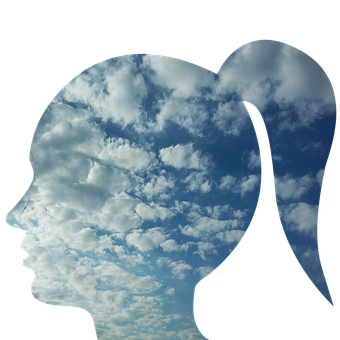 Cloud Mind Silhouette Sky PNG image