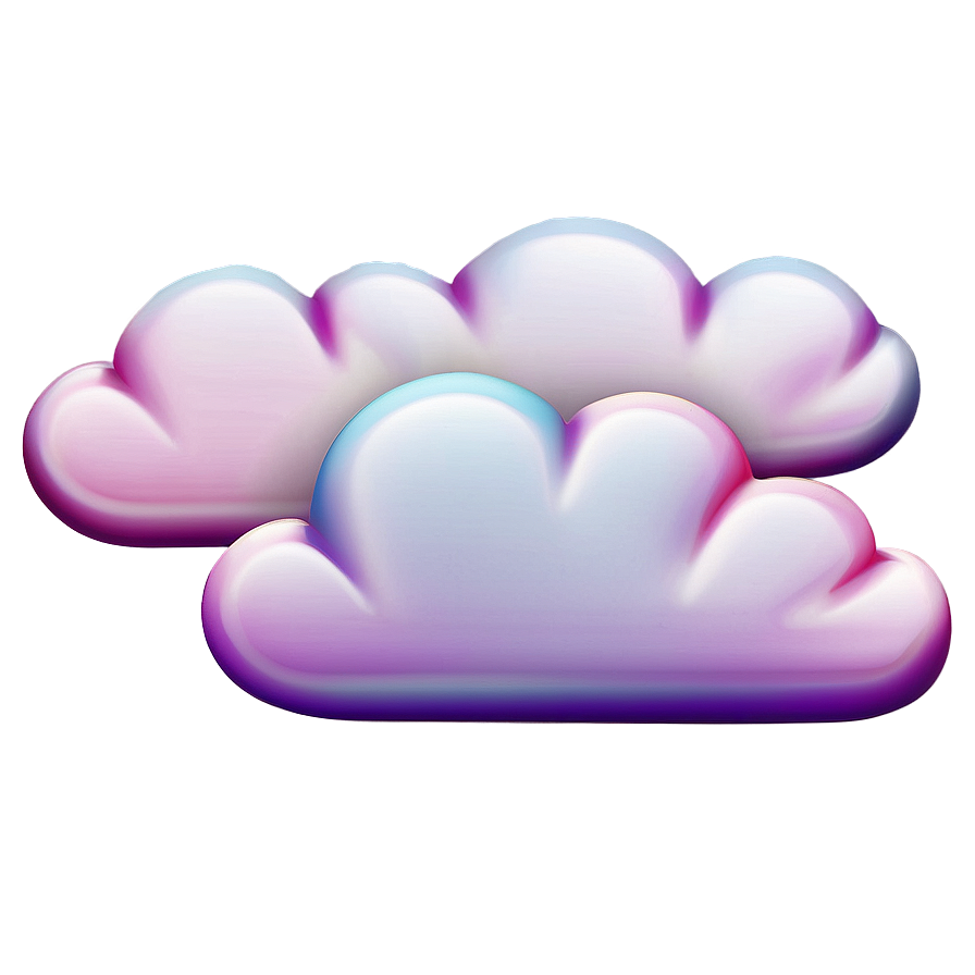 Cloud Outline Emoji Png Els43 PNG image