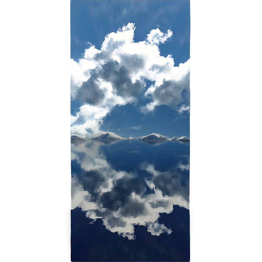 Cloud Reflection Water Png 68 PNG image