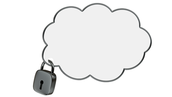 Cloud Security Concept PNG image