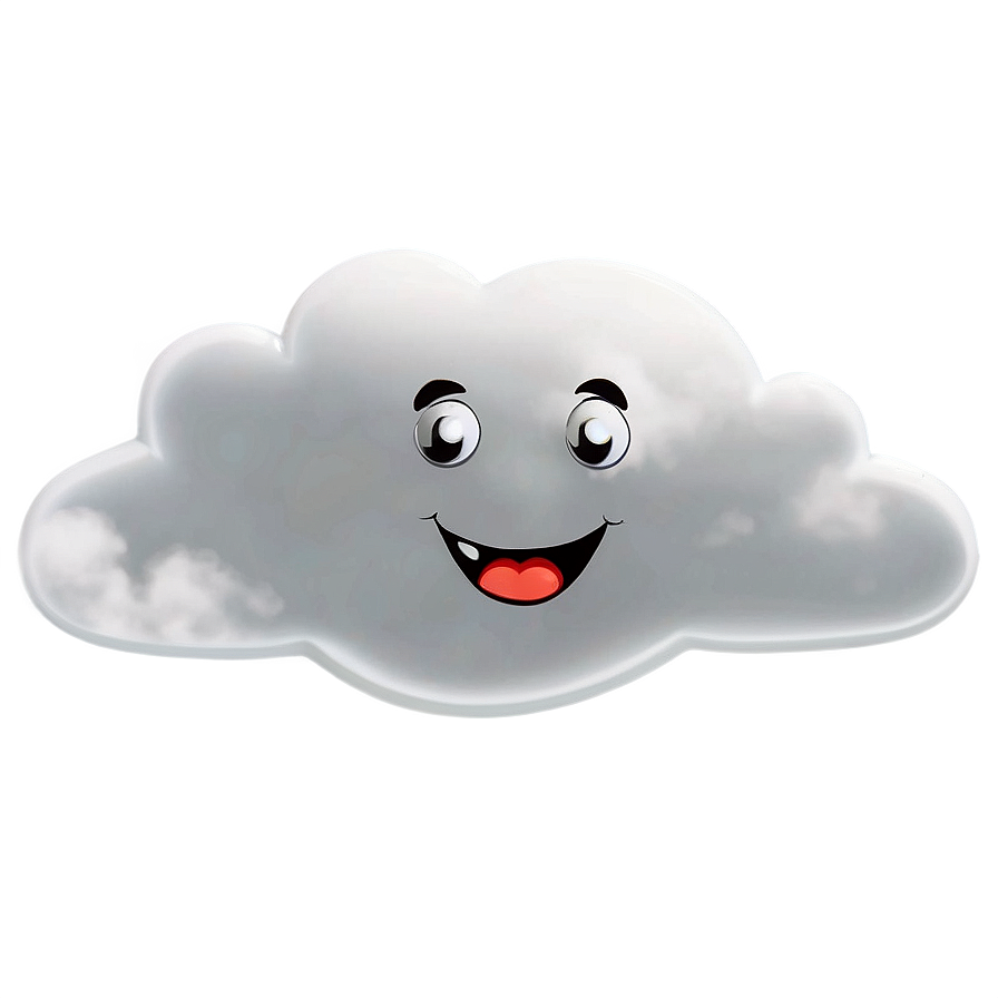 Cloud With Faces Png Lge PNG image