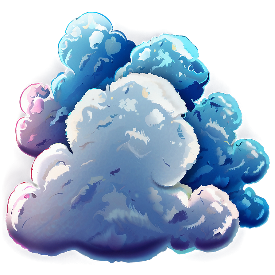 Clouds C PNG image