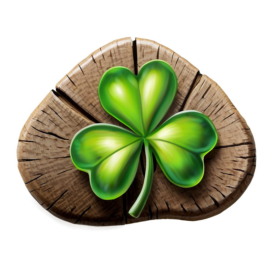 Clover On Wood Png Fvp PNG image