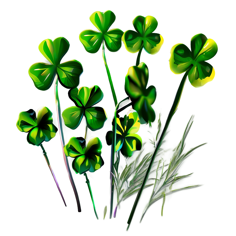 Clover Scatter Png Qfp PNG image