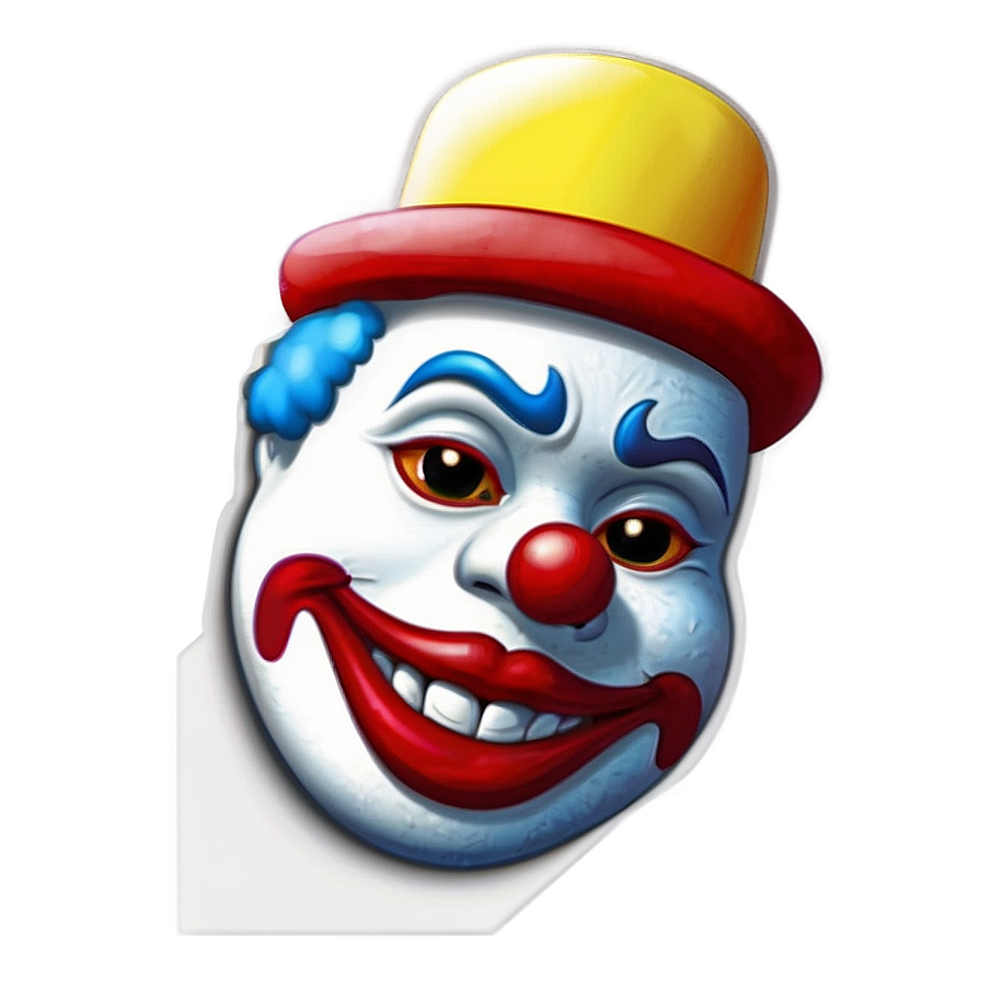 Clown Emoji For Kids Png 28 PNG image