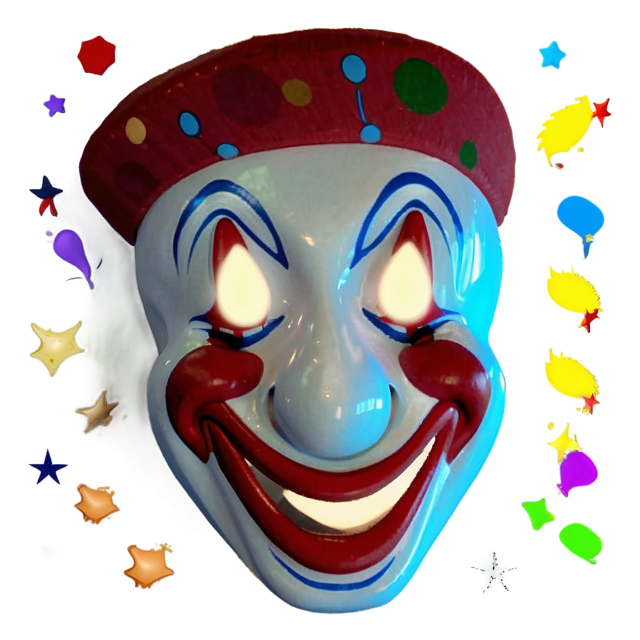 Clown Face C PNG image