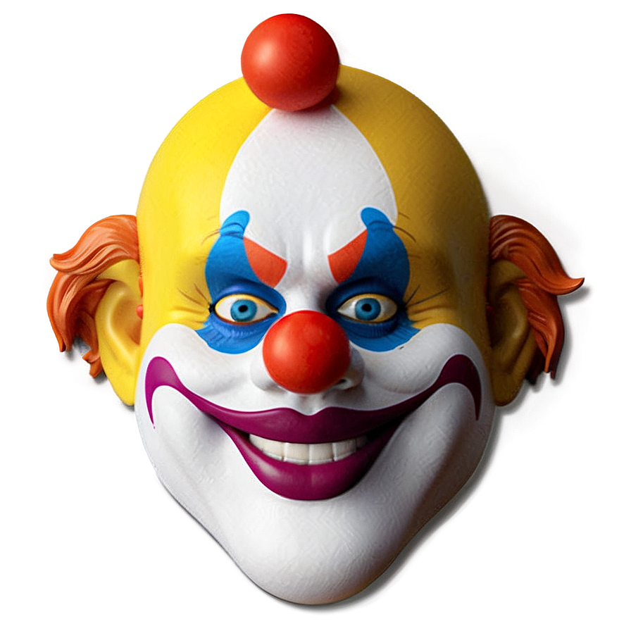 Clown Face Emoji Png 05252024 PNG image