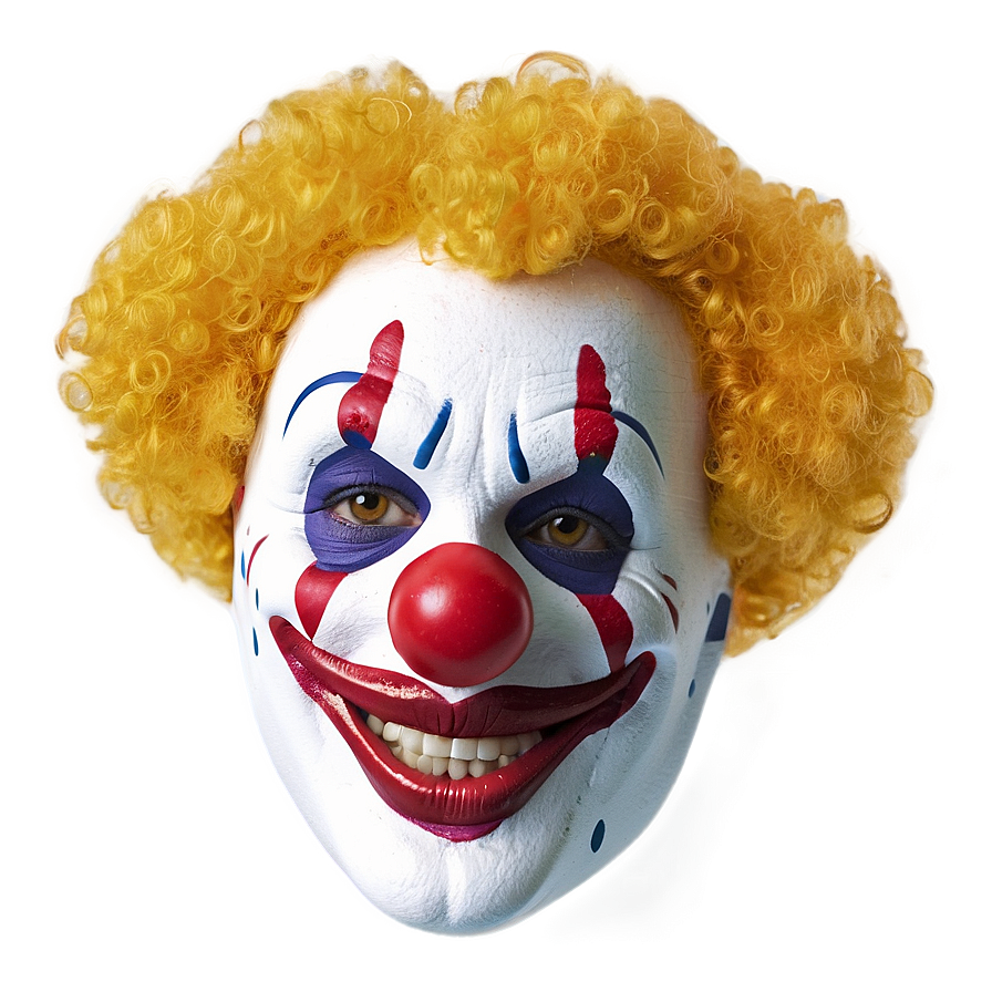 Clown Face Mask Graphic Png Dbm76 PNG image