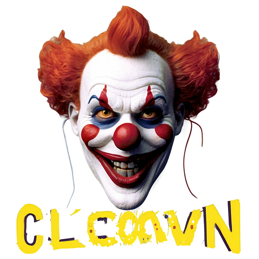 Clown Face Mask Graphic Png Joo PNG image