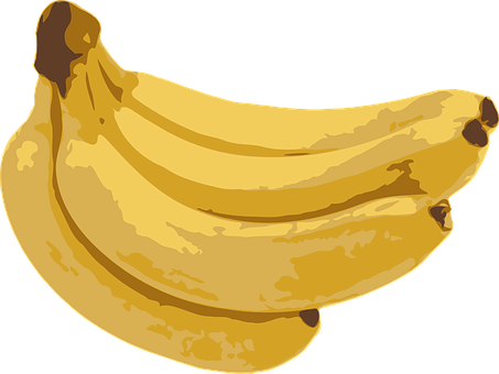 Clusterof Bananas Illustration PNG image