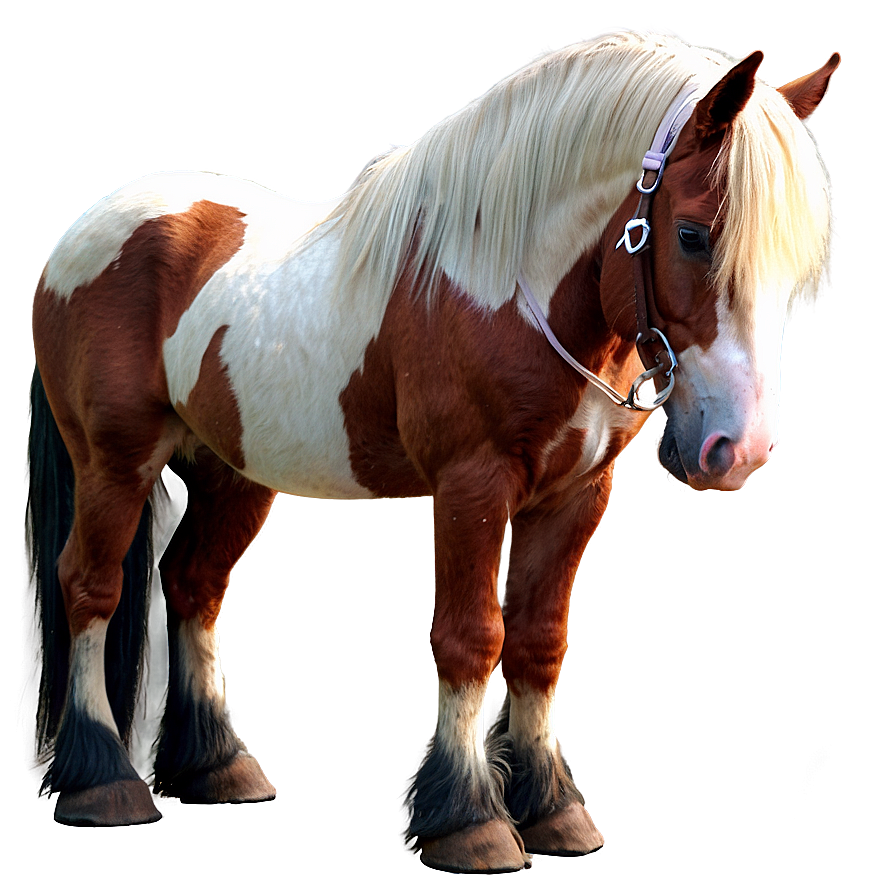 Clydesdale Horse Png 05032024 PNG image