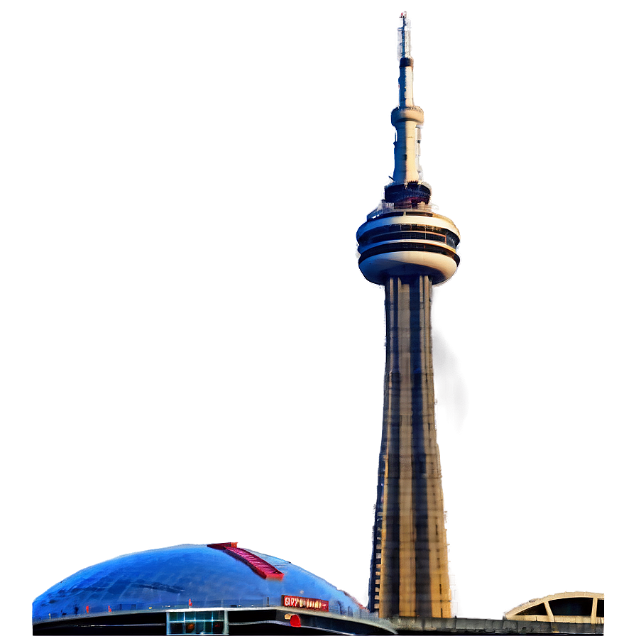 Cn Tower Engineering Triumph Png 06252024 PNG image