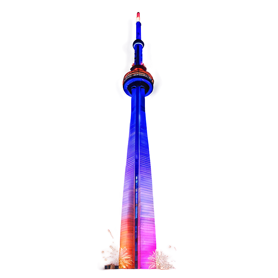 Cn Tower Fireworks Display Png 21 PNG image