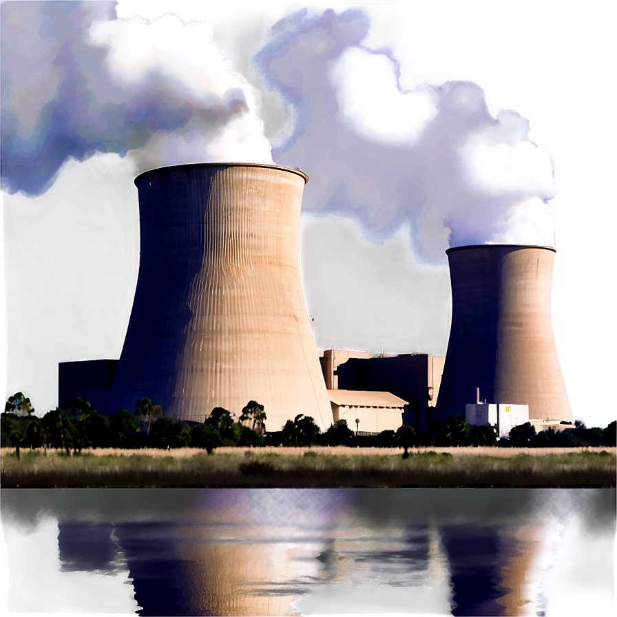 Coal Burning Power Station Png 96 PNG image