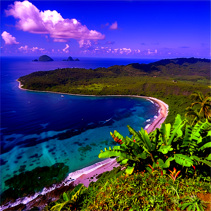 Coastal Cliff Walk Png 2 PNG image