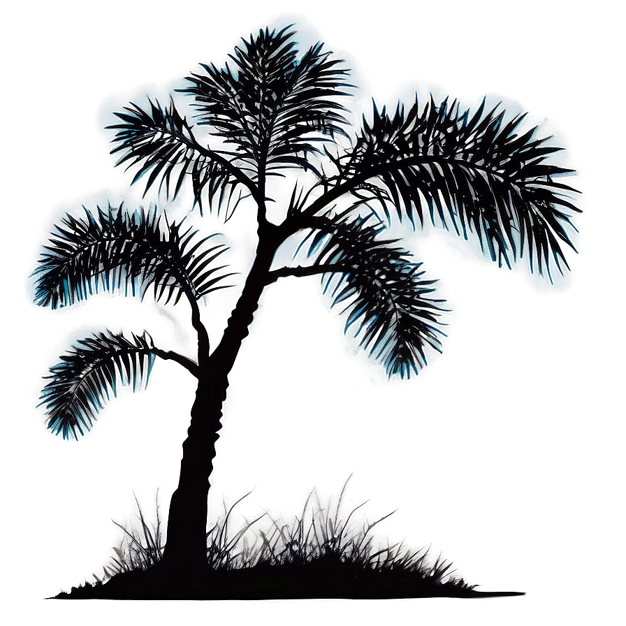 Coastal Tree Silhouette Png Yyw PNG image