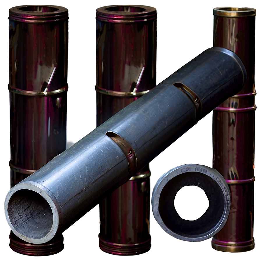 Coated Metal Pipe Png 05252024 PNG image