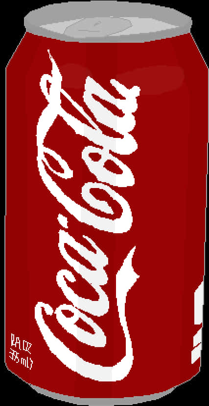 Coca Cola Can Classic Design PNG image