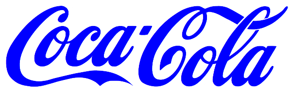 Coca Cola Classic Logo Blue PNG image