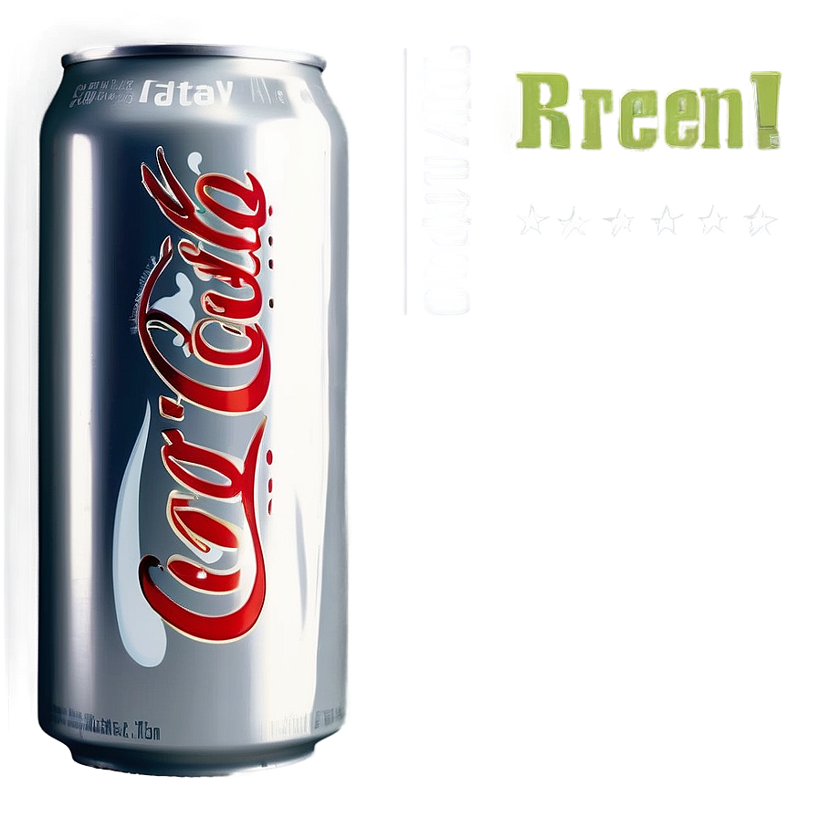 Coca Cola Light Can Art Png Ger PNG image