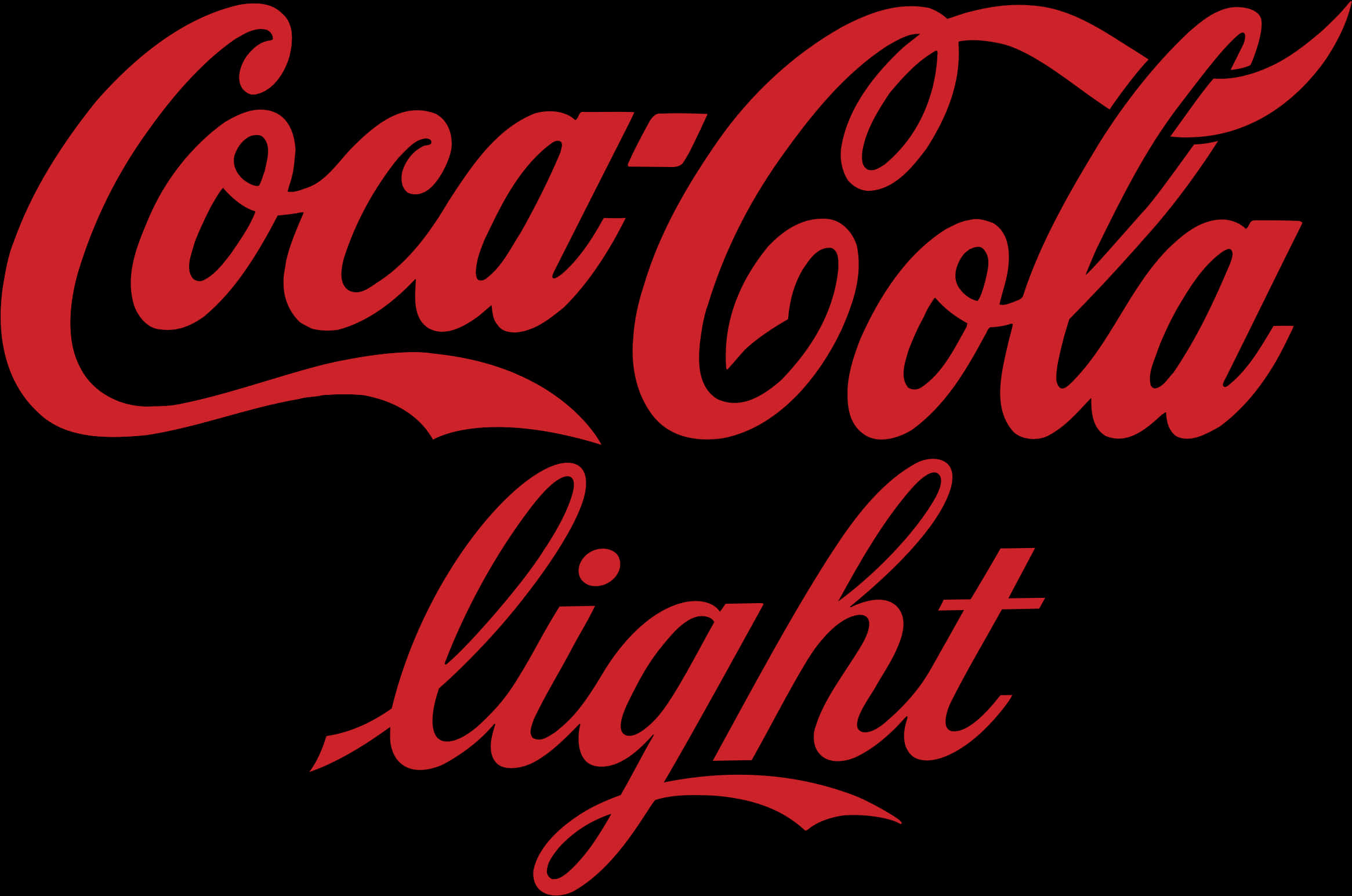 Coca Cola Light Logo PNG image