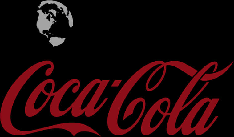 Coca Cola Logowith Face Silhouette PNG image