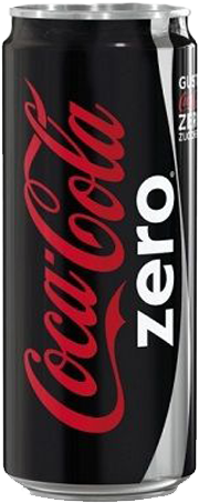 Coca Cola Zero Can PNG image