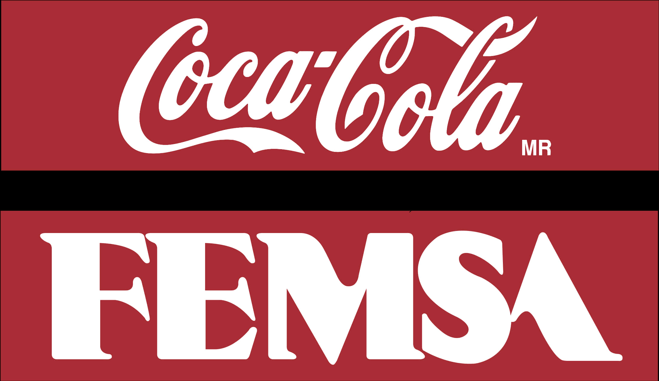 Coca Colaand F E M S A Logos PNG image