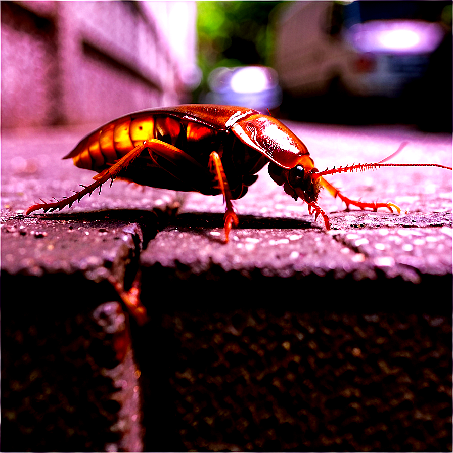 Cockroach In Urban Setting Png 39 PNG image